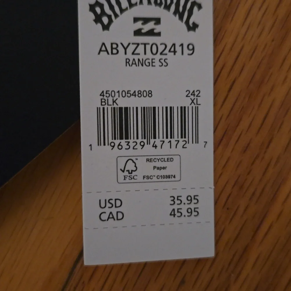 Brand New NWT Men's XL Billabong "Adventure Division Range S/S T-Shirt" - Picture 2 of 9